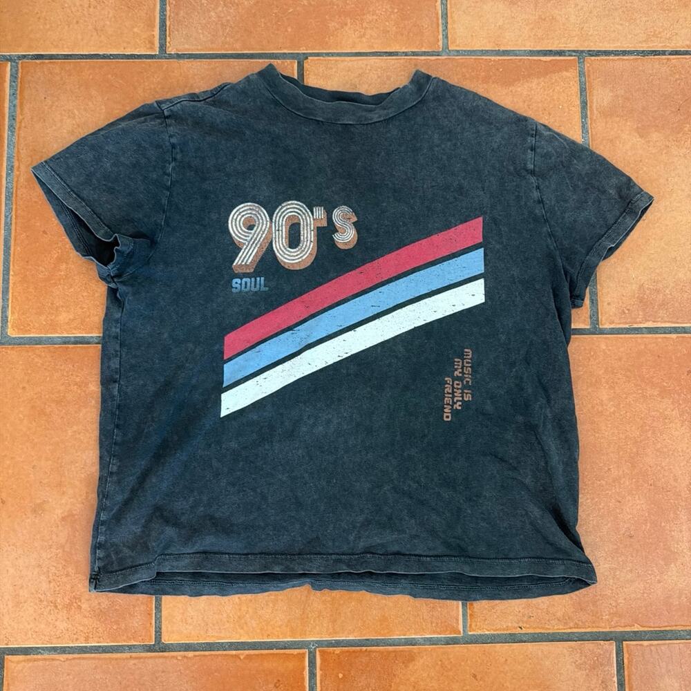 90s Vintage Soul Music Tee Size Small